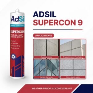 ADSIL SUPERCON 9 Weatherproof Silicone Sealant